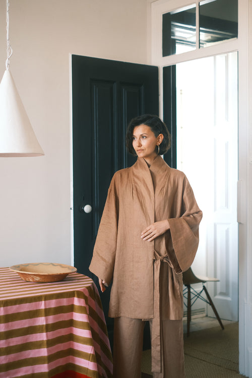 Кімоно з льону Poetry in Linen
