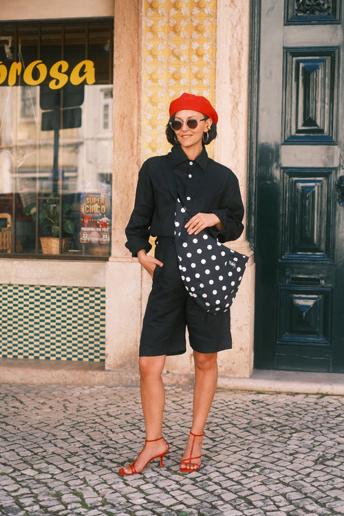 Retro Polka Reversible Bag