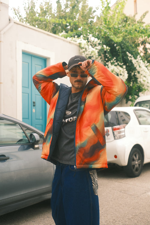 Reversible Sunset Mirage jacket