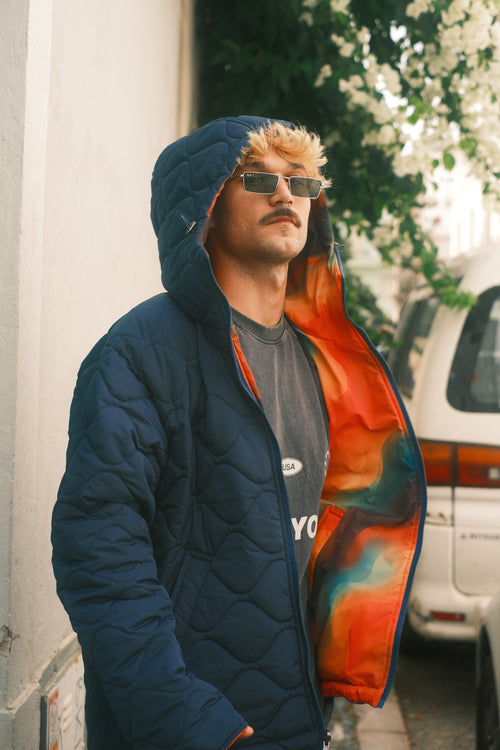 Reversible Sunset Mirage jacket