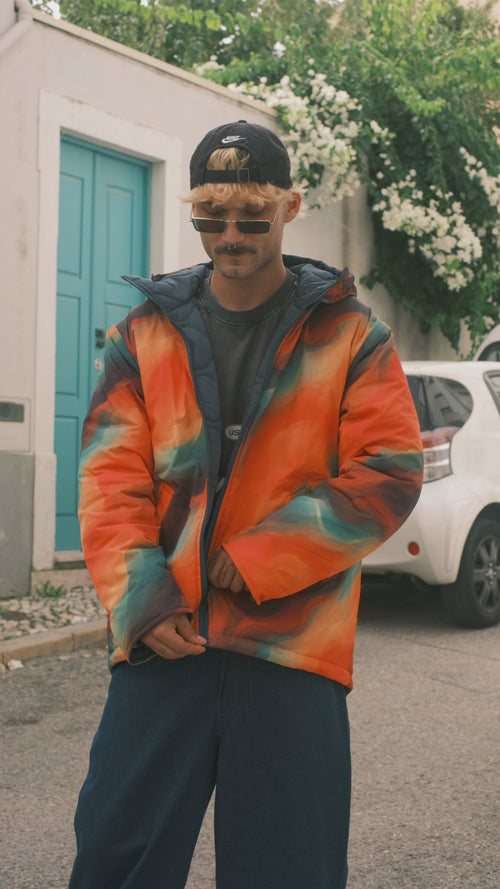 Reversible Sunset Mirage jacket