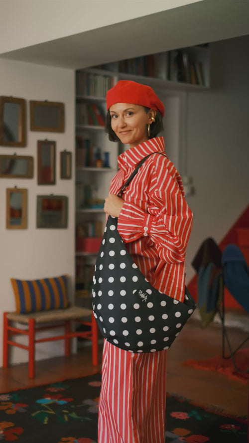 Retro Polka Reversible Bag