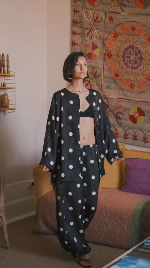 Retro Muse Polka Pants